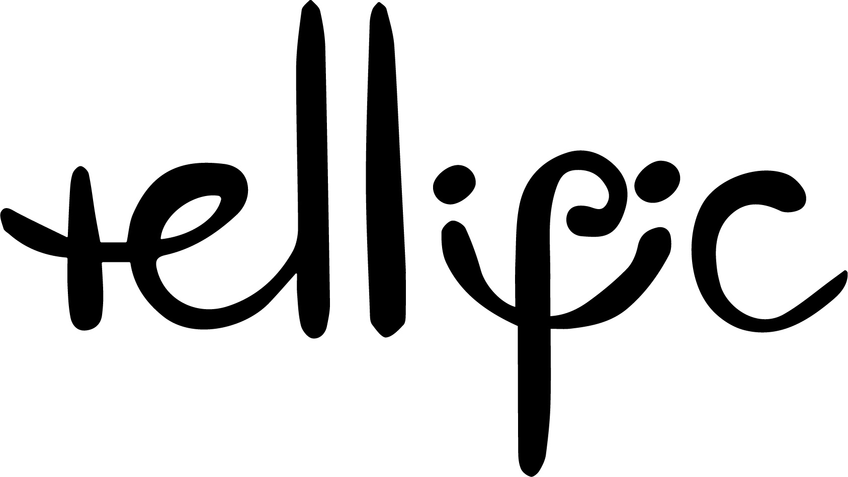 handwritten logo of tellific